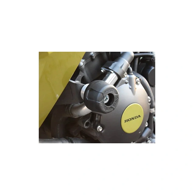 Слайдеры рамы мотоцикла с черными кронштейнами GSG 49490-H31-DS