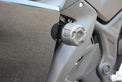 Слайдеры рамы мотоцикла с черными кронштейнами GSG 406027585-Y50-SH