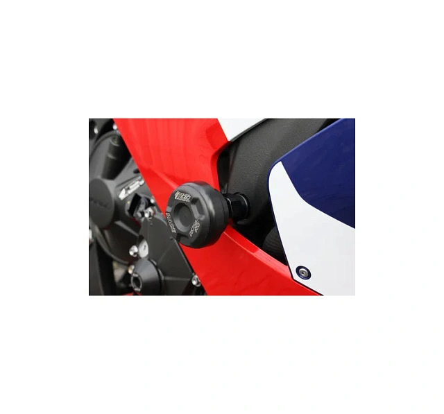 Слайдеры рамы мотоцикла с черными кронштейнами GSG 35440-H74-SH