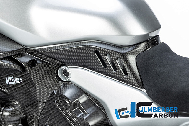 Накладка бака, левая ILMBERGER CARBON ATL.107.DI23M.K