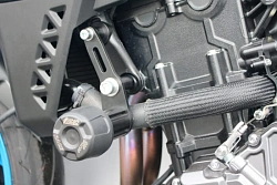 Слайдеры рамы мотоцикла с черными кронштейнами GSG 4060255-S64-SH