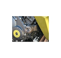 Слайдеры рамы мотоцикла с черными кронштейнами GSG 49490-H31-DS