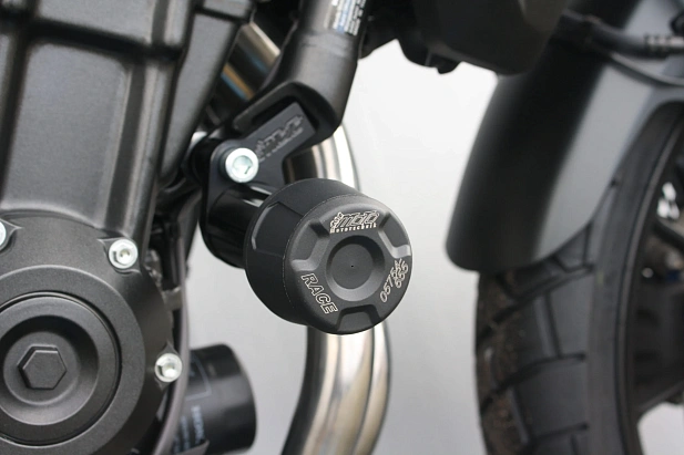 Слайдеры рамы мотоцикла с черными кронштейнами GSG 4060260-H49-SH