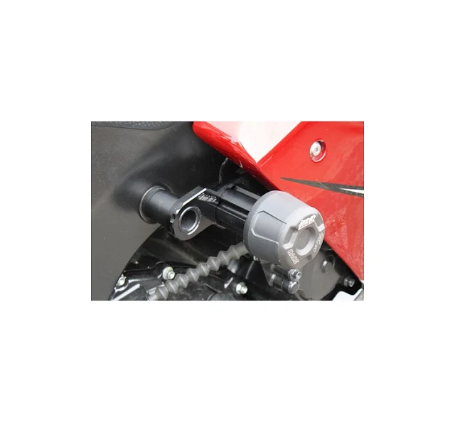 Слайдеры рамы мотоцикла с черными кронштейнами GSG 75440-K32-DS-SH