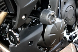 Слайдеры рамы мотоцикла с черными кронштейнами GSG 406027025-K60-SH