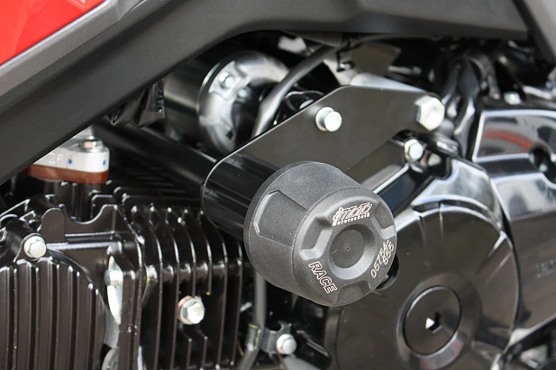 Слайдеры рамы мотоцикла с черными кронштейнами GSG 406025590-H58-SH