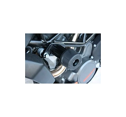 Слайдеры рамы мотоцикла с черными кронштейнами GSG 4060255-KM4-DS-SH