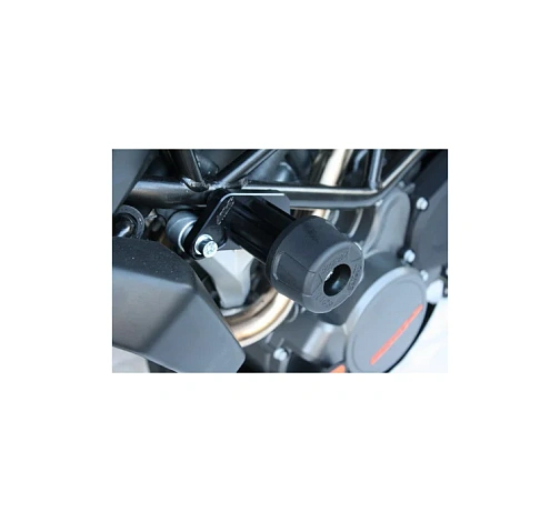 Слайдеры рамы мотоцикла с черными кронштейнами GSG 4060255-KM4-DS-SH
