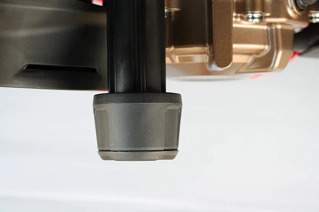 Слайдеры рамы мотоцикла с черными кронштейнами GSG 40602-H71-SH