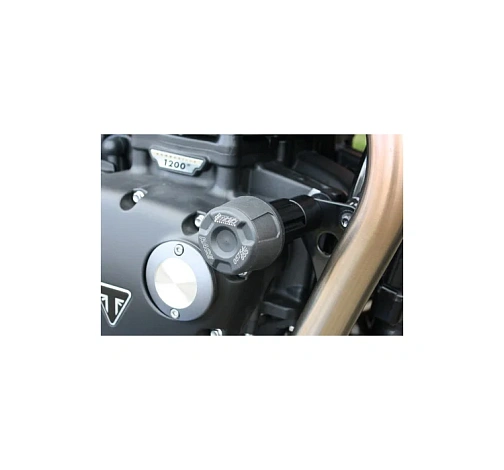 Слайдеры рамы мотоцикла с черными кронштейнами GSG 4060255-T34-DS-SH