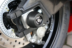 Слайдеры оси заднего колеса мотоцикла GSG с черной анодированной вставкой 56E-35E-H62-O