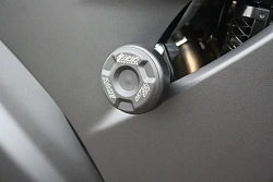 Слайдеры рамы мотоцикла с черными кронштейнами GSG 3544330-S58-SH