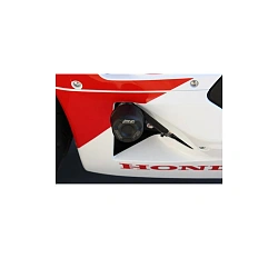 Слайдеры рамы мотоцикла с черными кронштейнами GSG 40602-H50-SH