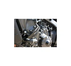 Слайдеры рамы мотоцикла продольные с черными кронштейнами GSG 1505040-Y62