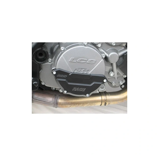 Накладка - слайдер моторной крышки мотоцикла правая GSG 181-89-KM111R