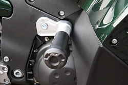 Слайдеры рамы мотоцикла с черными кронштейнами GSG 115440-K39A-SH