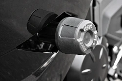 Слайдеры рамы мотоцикла с черными кронштейнами GSG 4060250-K67-SH