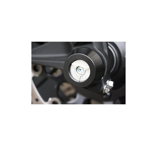 Слайдеры оси переднего колеса мотоцикла GSG с серебристой анодированной вставкой 28E-36E-O-254-H75