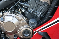 Слайдеры рамы мотоцикла с черными кронштейнами GSG 40602-H71-SH