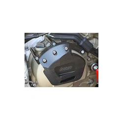 Накладка - слайдер моторной крышки мотоцикла с черным кронштейном GSG 5040-D37-SH