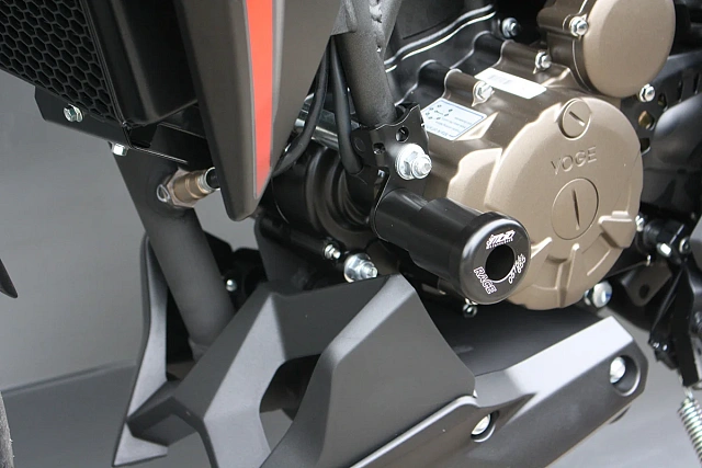 Слайдеры рамы мотоцикла с черными кронштейнами GSG 9041310-V1