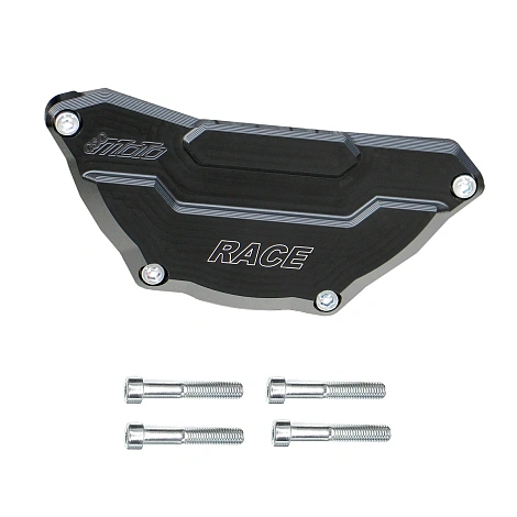 Накладка - слайдер моторной крышки мотоцикла правая GSG 181-89-KM111R