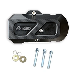 Накладка - слайдер моторной крышки мотоцикла правая GSG 170-90-50-T215R