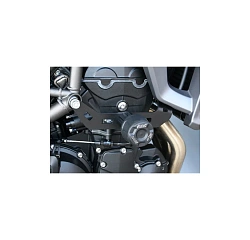 Слайдеры рамы мотоцикла с черными кронштейнами GSG 4060255-T29-DS-SH