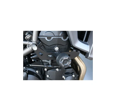 Слайдеры рамы мотоцикла с черными кронштейнами GSG 4060255-T29-DS-SH