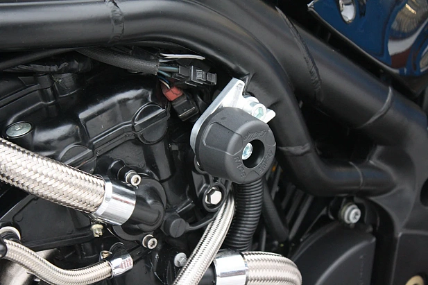 Слайдеры рамы мотоцикла GSG 4555440-T154-DS