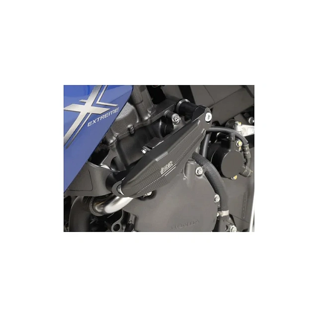 Слайдеры рамы мотоцикла продольные с черными кронштейнами GSG 1505025-H312-SH