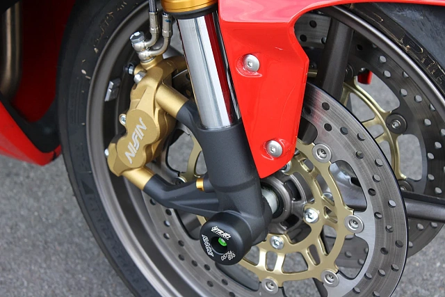 Слайдеры оси переднего колеса мотоцикла GSG 35-30-280