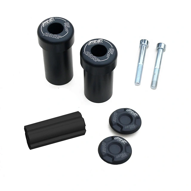 Слайдеры рамы мотоцикла с черными кронштейнами GSG 9041310-V1