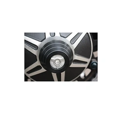 Слайдеры оси заднего колеса мотоцикла GSG с серебристой анодированной вставкой 60E-30E-O