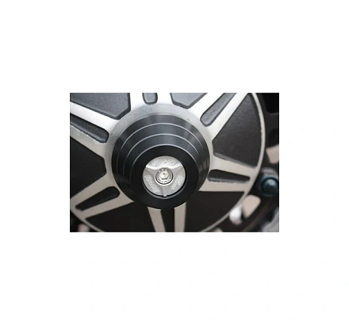 Слайдеры оси заднего колеса мотоцикла GSG с серебристой анодированной вставкой 60E-30E-O