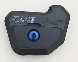 Cлайдер двигателя мотоцикла накладка моторной крышки правая GSG с синей вставкой 100-80-20-W700B