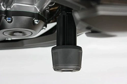 Слайдеры рамы мотоцикла с черными кронштейнами GSG 4060265-V2-DS-SH