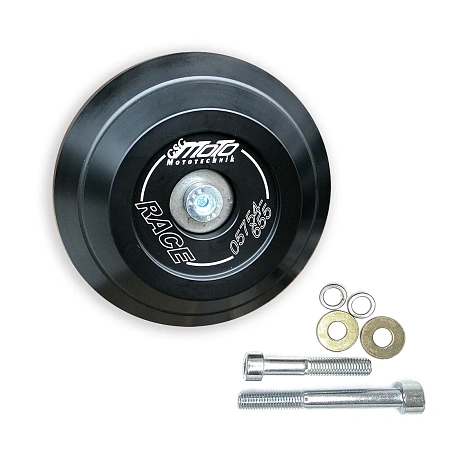 Накладка - слайдер моторной крышки мотоцикла левая GSG 60-40-Y455