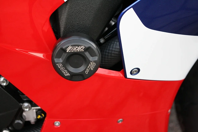 Слайдеры рамы мотоцикла с черными кронштейнами GSG 35440-H74-SH