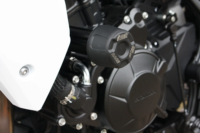 Слайдеры рамы мотоцикла с черными кронштейнами GSG 4060285-H79-SH