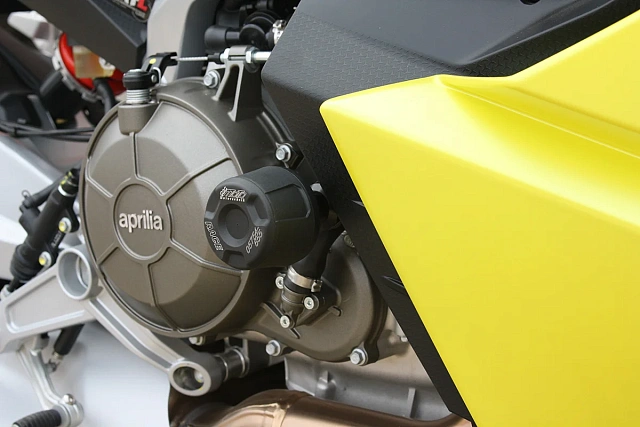 Слайдеры рамы мотоцикла с черными кронштейнами GSG 60402-A23-SH-DS