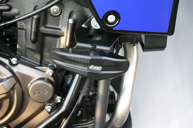 Слайдеры рамы мотоцикла продольные с черными кронштейнами GSG 1505040-Y59-SH