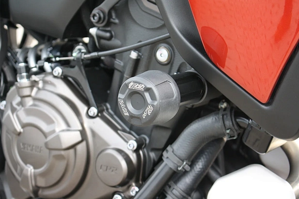 Слайдеры рамы мотоцикла с черными кронштейнами GSG 4060260-Y54-SH